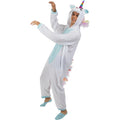 Blauwe Magische Eenhoorn Onesie Kostuum