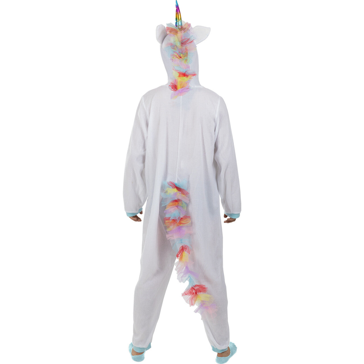 Op deze afbeelding zie je een Kostuums, van het merk Funidelia. Blauwe Magische Eenhoorn Onesie Kostuum