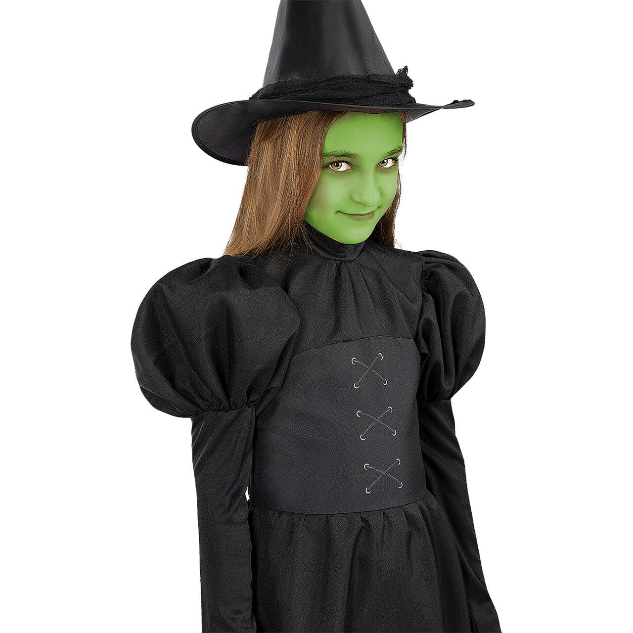 Op deze afbeelding zie je een Kostuums, van het merk Funidelia. Wicked Witch Heksenpak The Wizard Of Oz Meisje Kostuum