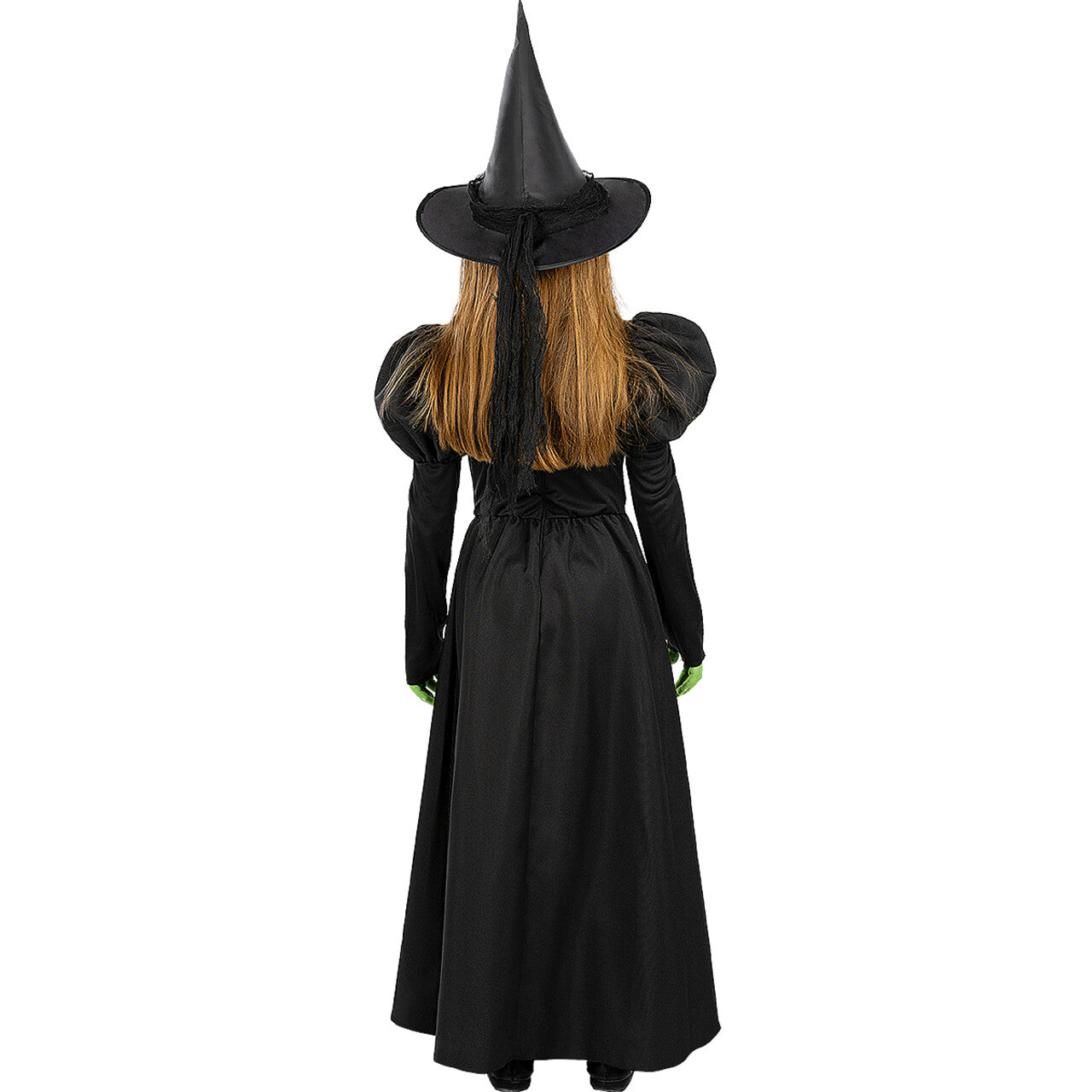 Op deze afbeelding zie je een Kostuums, van het merk Funidelia. Wicked Witch Heksenpak The Wizard Of Oz Meisje Kostuum
