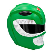 Op deze afbeelding zie je een Accessoires, van het merk Funidelia. Groene Dino Helm Green Power Ranger
