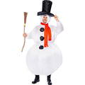 Opblaasbare Sneeuwman Ollie Snowman Kostuum