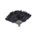 Zwarte Fluffy Waaier