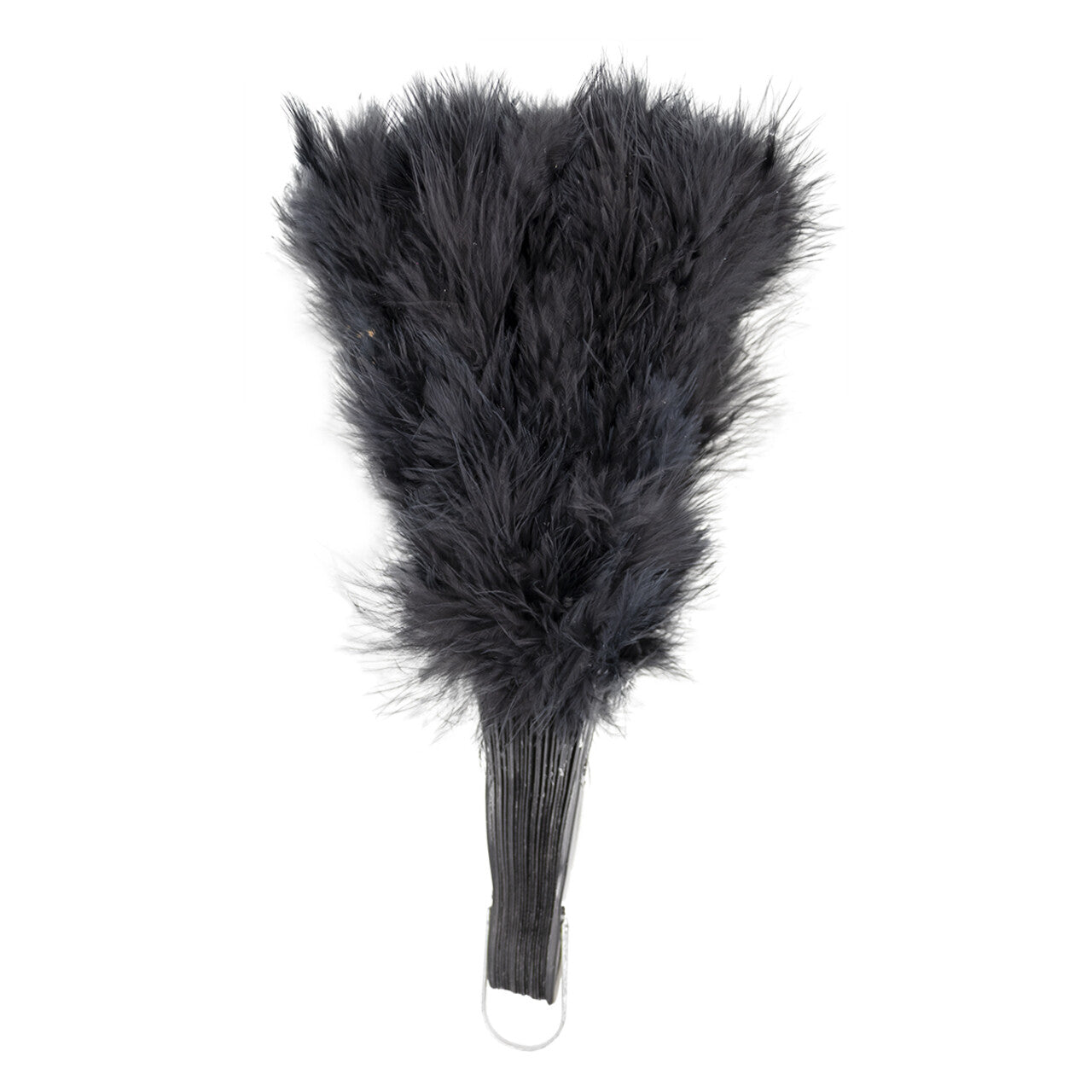 Op deze afbeelding zie je een Accessoires, van het merk Funidelia. Zwarte Fluffy Waaier