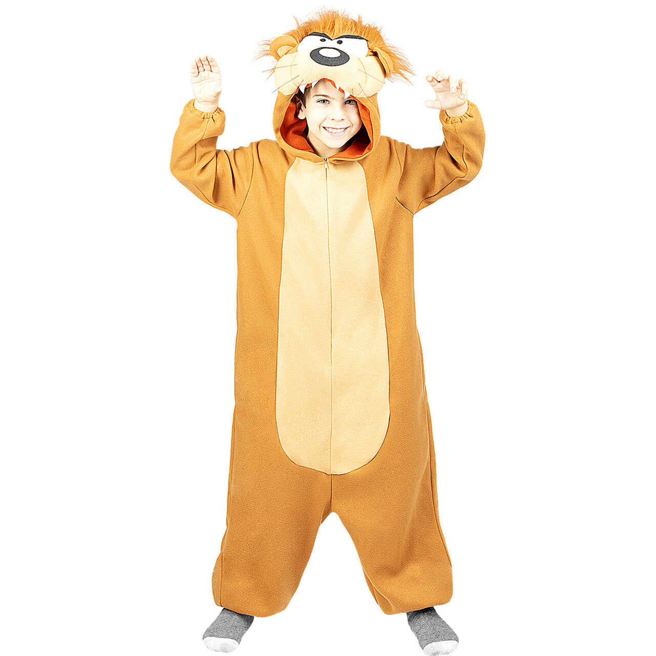 Op deze afbeelding zie je een Kostuums, van het merk Funidelia. Tazmanian Devil Onesie Looney Tunes Kind Kostuum