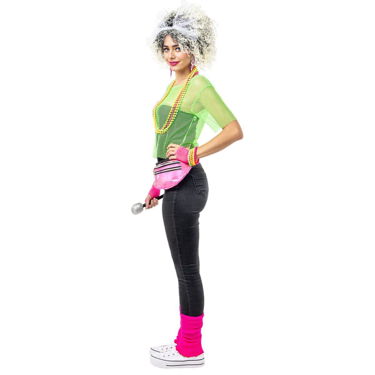 Op deze afbeelding zie je een Accessoires, van het merk Funidelia. 80S Accessoire Set Foute Party