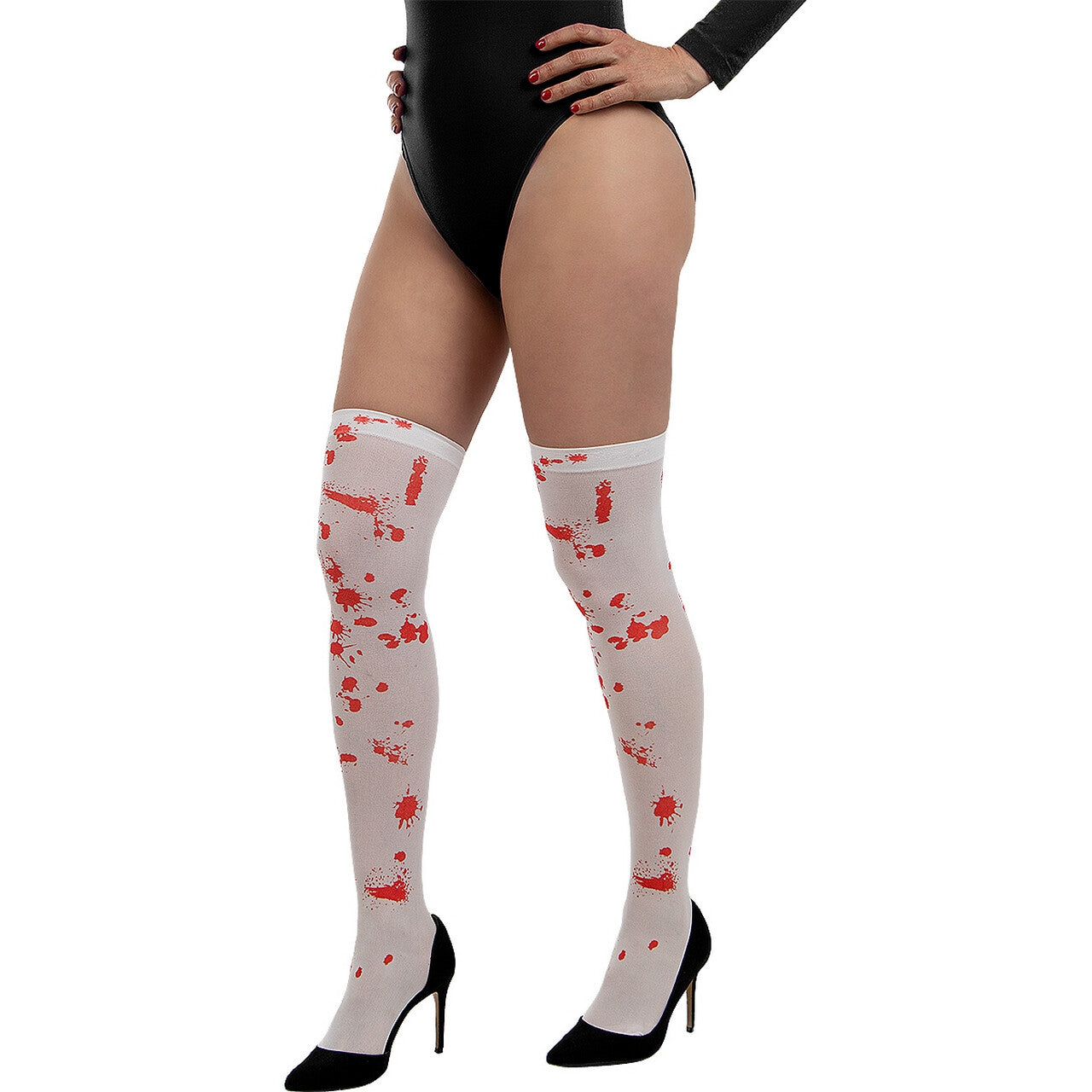 Op deze afbeelding zie je een Accessoires, van het merk Funidelia. Bloody Killer Kousen