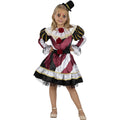 Clown Scarlett Scare Meisje Kostuum