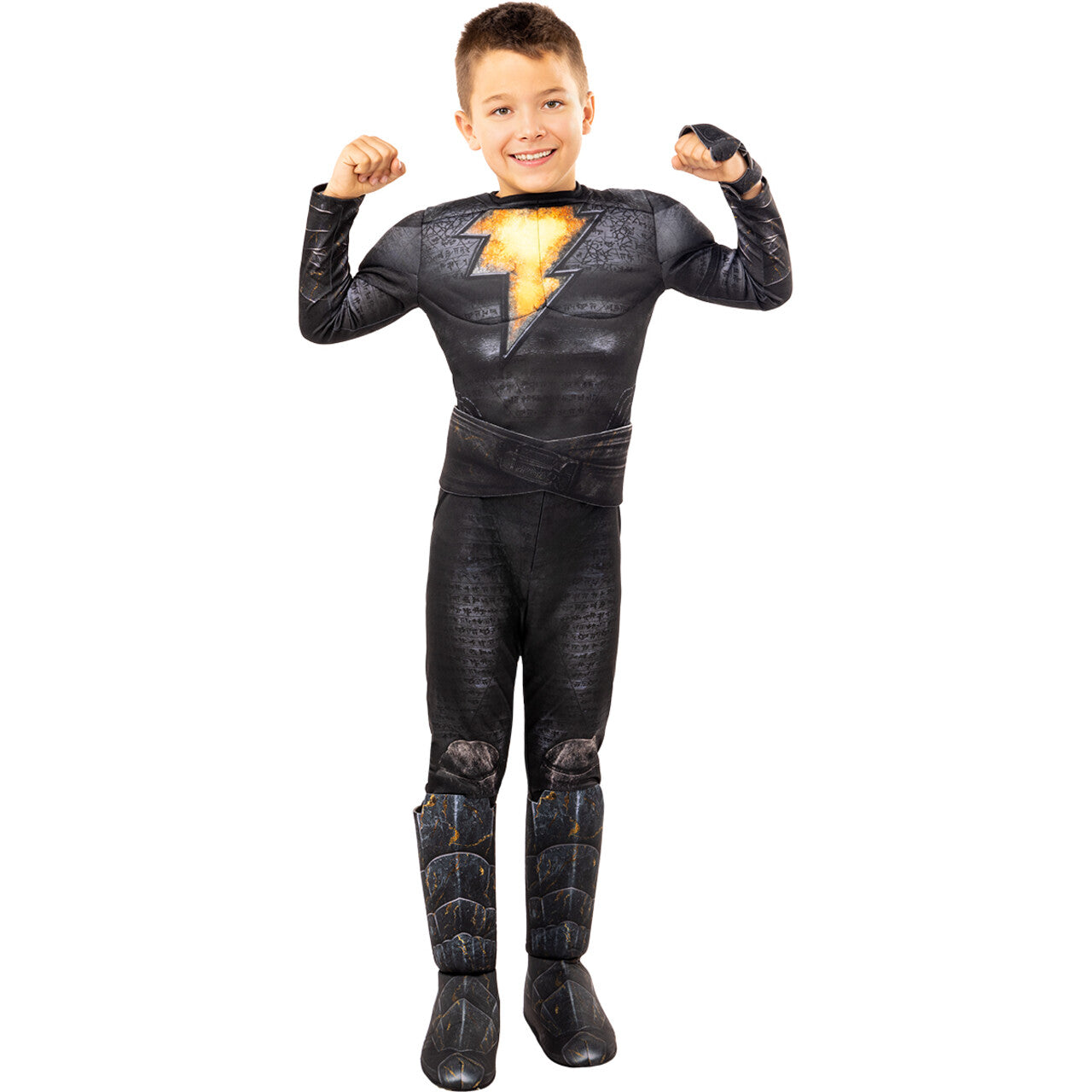 Op deze afbeelding zie je een Kostuums, van het merk Funidelia. Black Adam Dc Comics Jongen Kostuum
