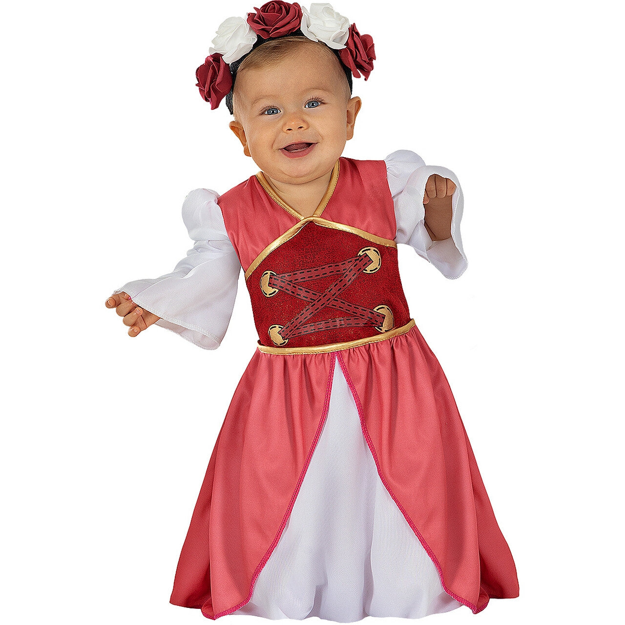 Op deze afbeelding zie je een Kostuums, van het merk Funidelia. Klein Prinsesje Uit De Torenkamer Meisje Kostuum