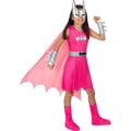 Megastoere Roze Batgirl Superheldin Meisje Kostuum
