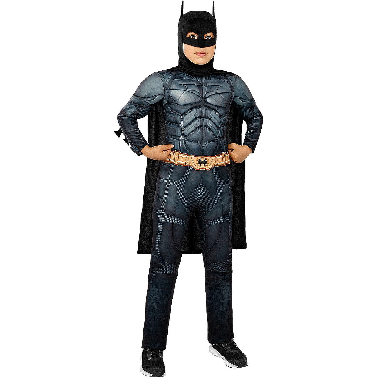 Op deze afbeelding zie je een Kostuums, van het merk Funidelia. Deluxe Batman Uit The Dark Knight Jongen Kostuum
