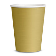 Op deze afbeelding zie je een Decoratie, van het merk Funidelia. Party Bekers Goud 220 Ml 8 Stuks