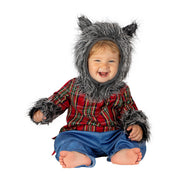Op deze afbeelding zie je een Kostuums, van het merk Funidelia. Huilen Naar De Maan Mini Weerwolf Kind Kostuum