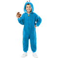 Blauw Cookie Monster Sesamstraat Kind Kostuum