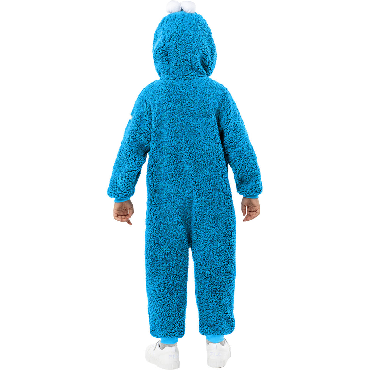Op deze afbeelding zie je een Kostuums, van het merk Funidelia. Blauw Cookie Monster Sesamstraat Kind Kostuum