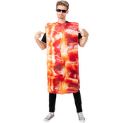 Op deze afbeelding zie je een Kostuums, van het merk Funidelia. Knapperige Bacon Unisex Kostuum