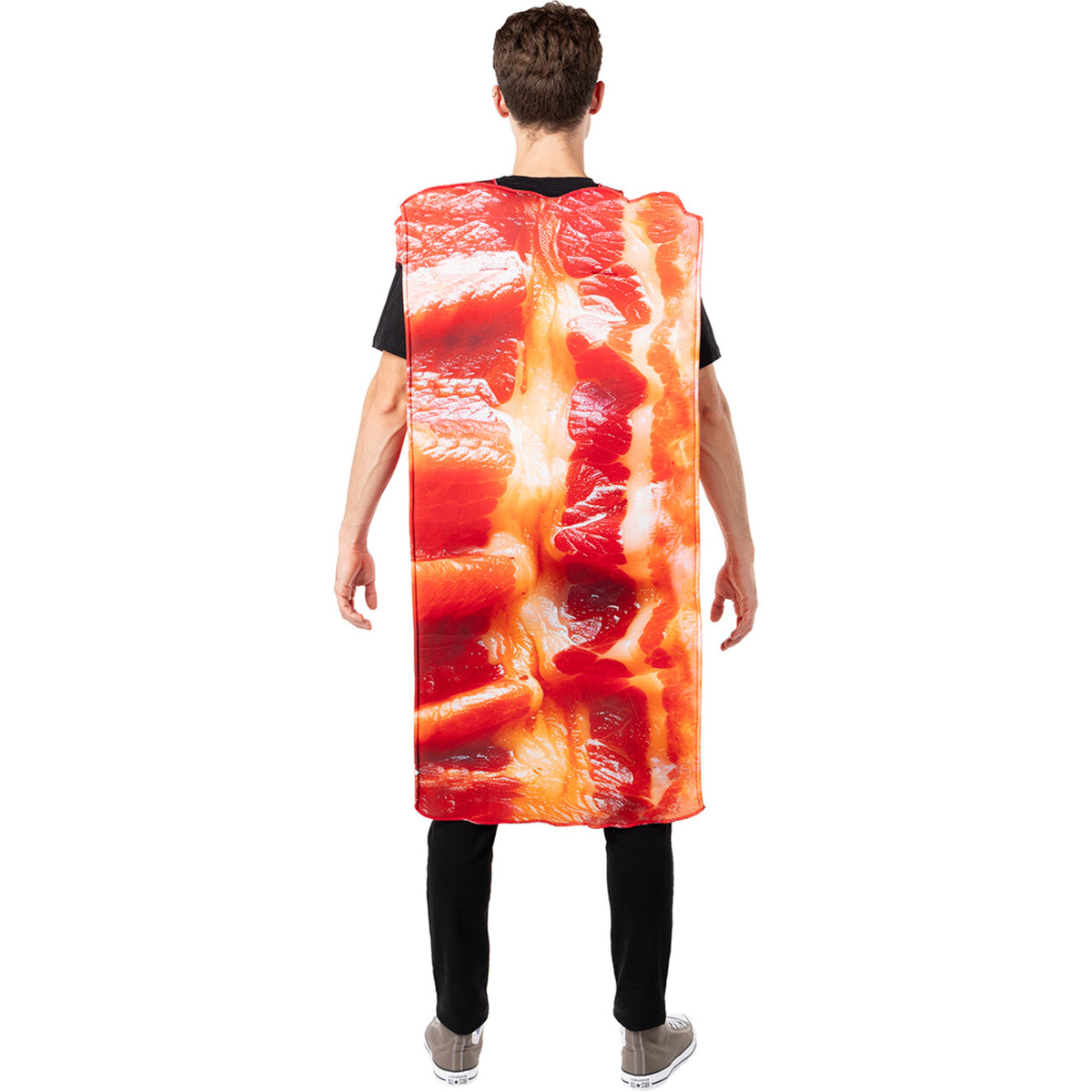 Op deze afbeelding zie je een Kostuums, van het merk Funidelia. Knapperige Bacon Unisex Kostuum