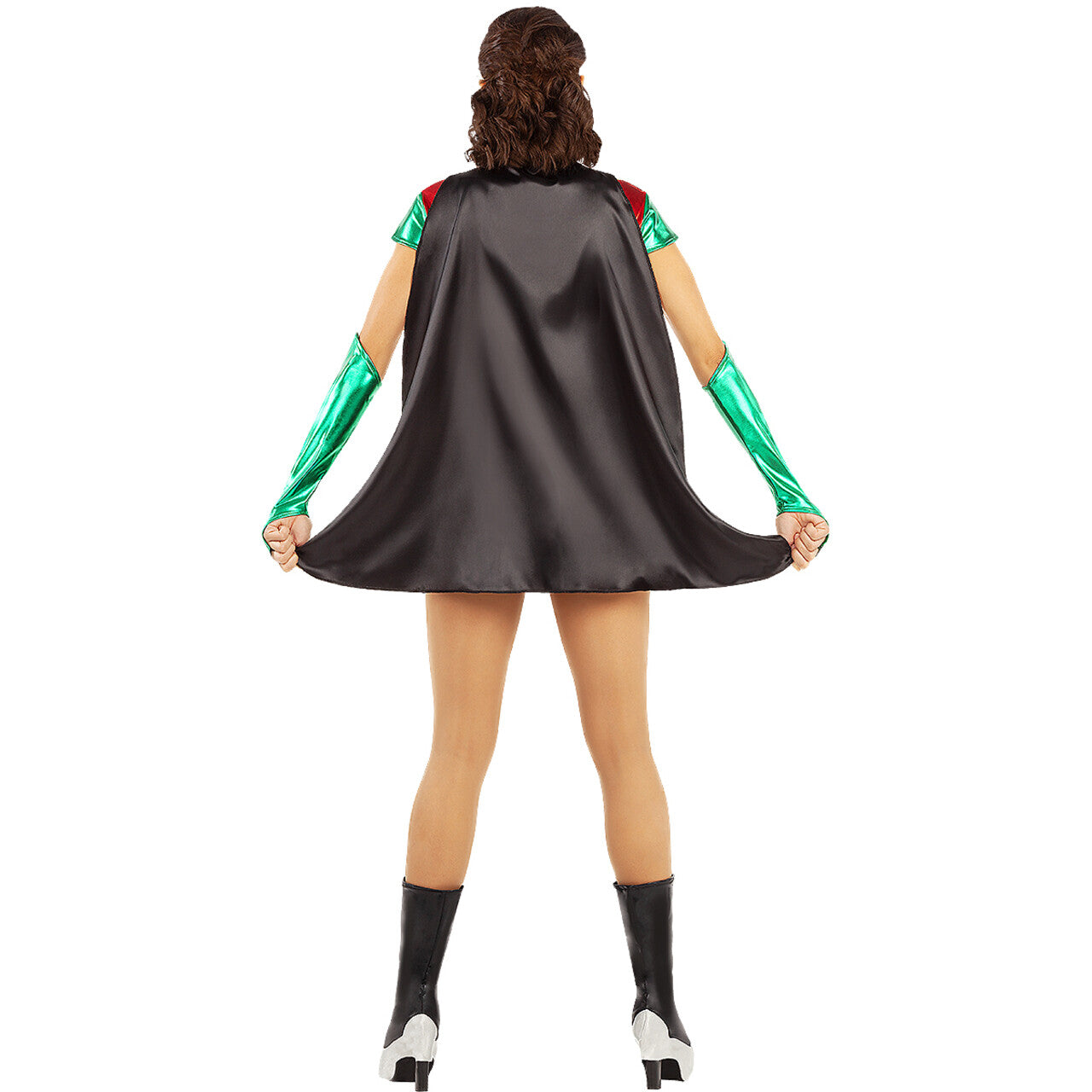 Op deze afbeelding zie je een Kostuums, van het merk Funidelia. Sexy Sidekick Robin Vrouw Kostuum