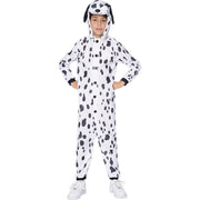 Op deze afbeelding zie je een Kostuums, van het merk Funidelia. Hondsdolle Dalmatier Kind Kostuum