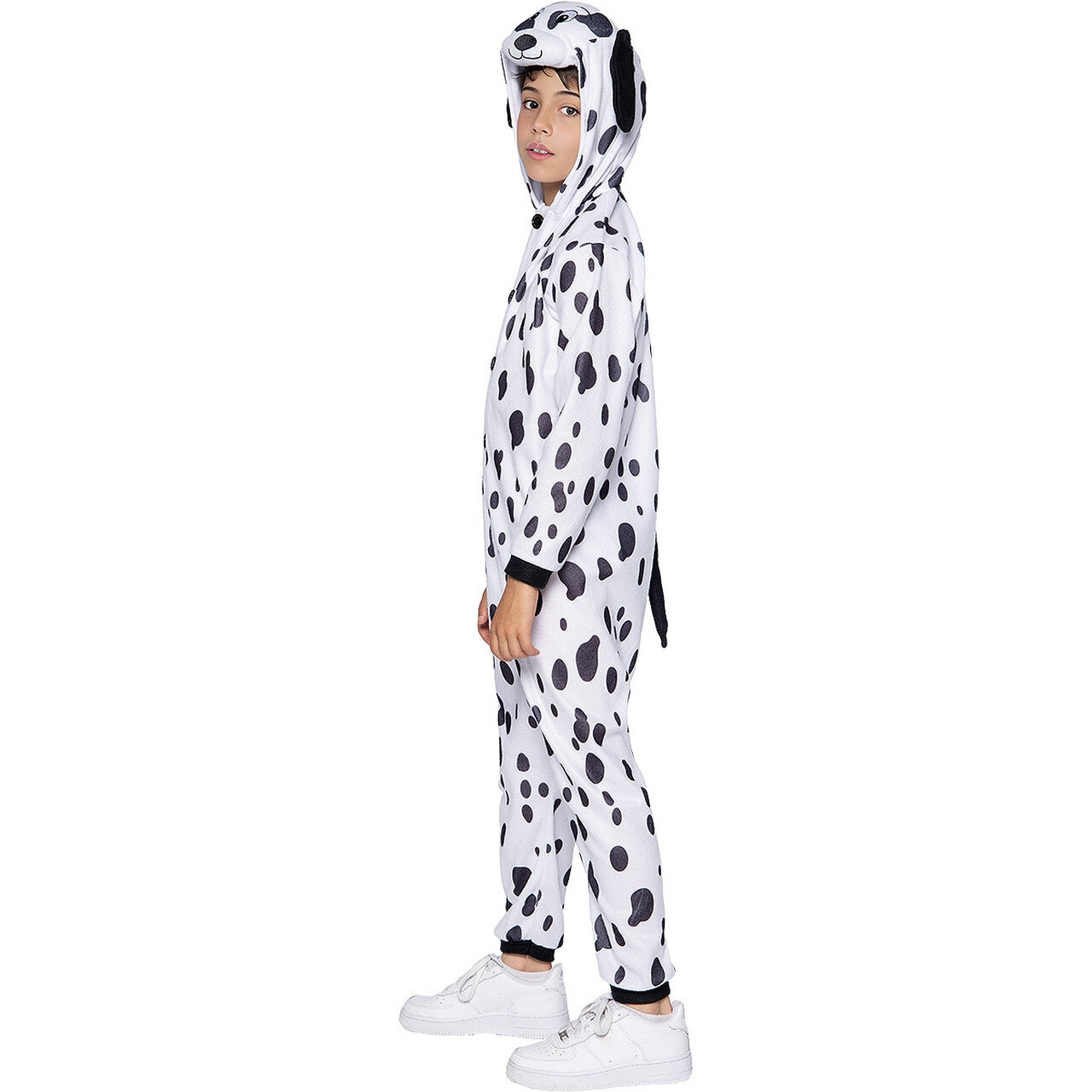 Op deze afbeelding zie je een Kostuums, van het merk Funidelia. Hondsdolle Dalmatier Kind Kostuum