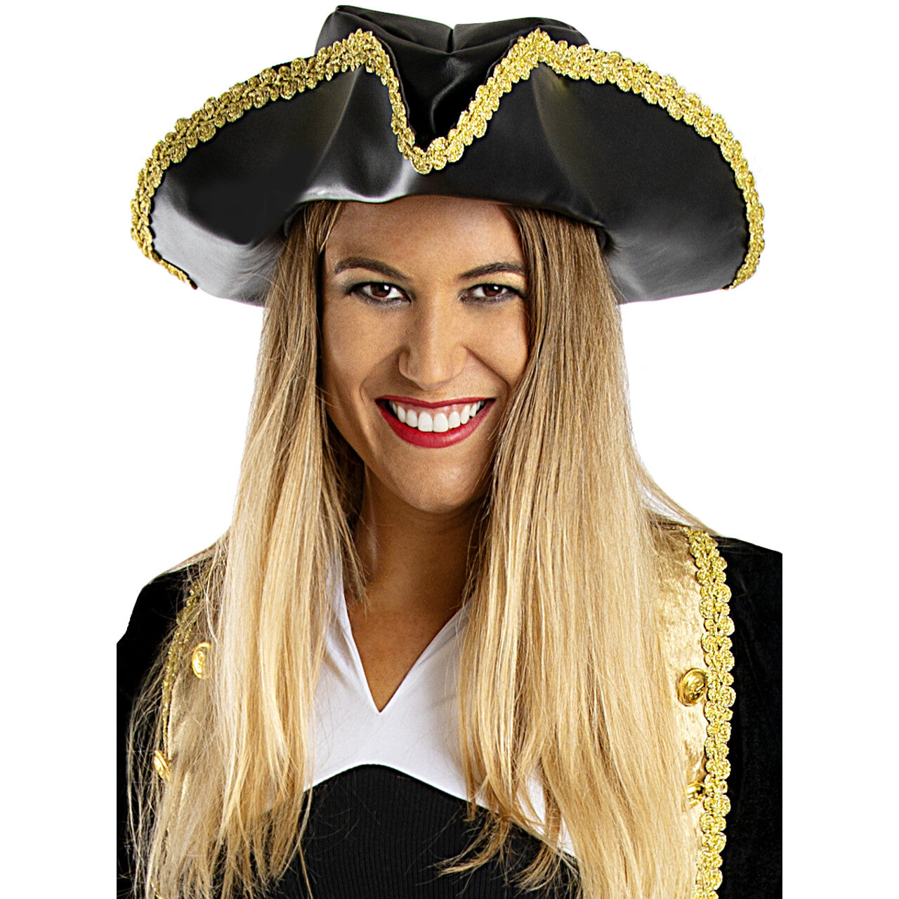 Op deze afbeelding zie je een Accessoires, van het merk Funidelia. Koloniale Steekhoed Musketier Porthos