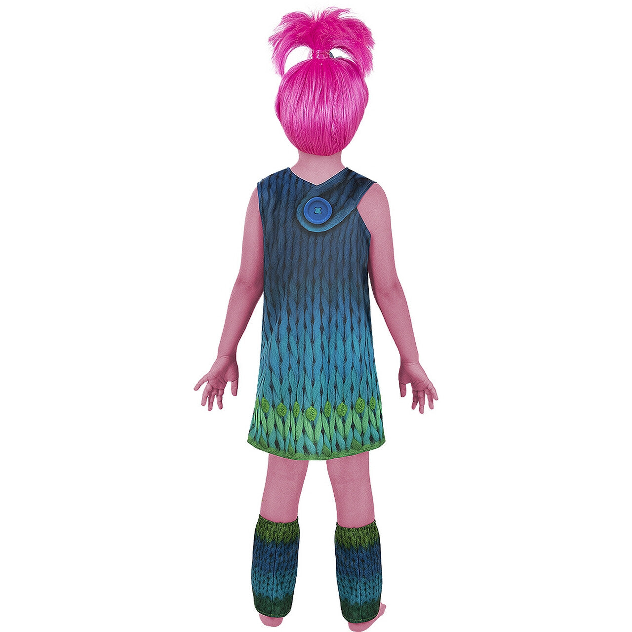 Op deze afbeelding zie je een Kostuums, van het merk Funidelia. Originele Poppy Trolls Meisje Kostuum