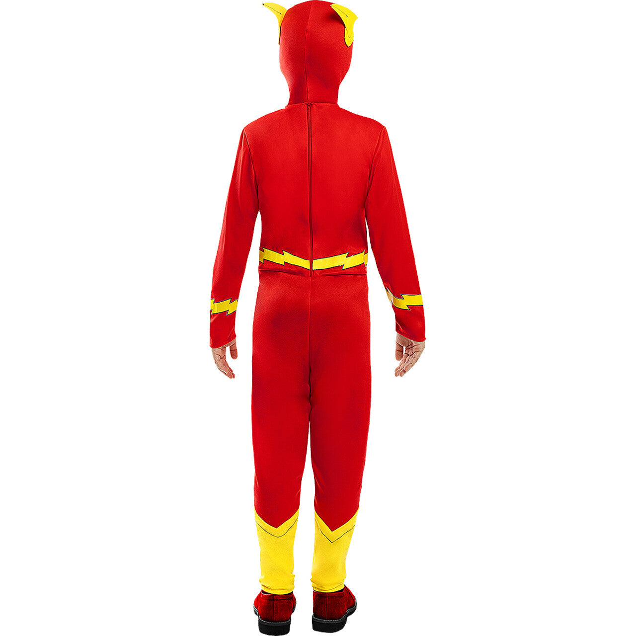 Op deze afbeelding zie je een Kostuums, van het merk Funidelia. Megasnelle Superheld The Flash Jongen Kostuum