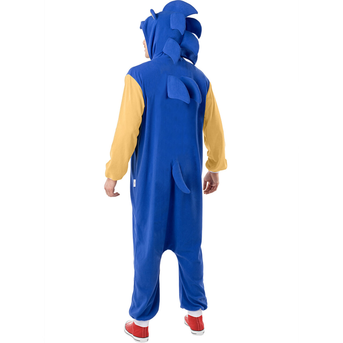 Op deze afbeelding zie je een Kostuums, van het merk Funidelia. Mega Comfy Supersonische Sonic™ Unisex Kostuum