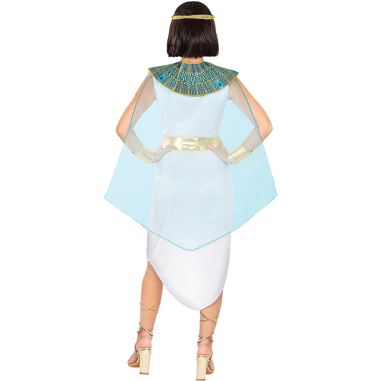 Op deze afbeelding zie je een Kostuums, van het merk Funidelia. Geliefde Koningin Van Egypte Vrouw Kostuum