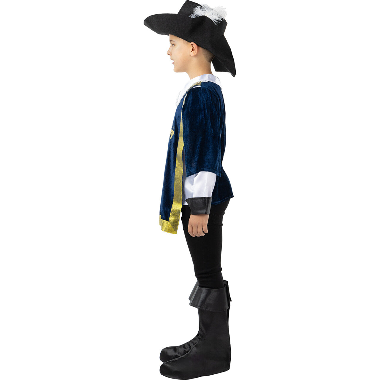 Op deze afbeelding zie je een Kostuums, van het merk Funidelia. Musketier Brave Hendrik Jongen Kostuum
