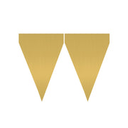 Op deze afbeelding zie je een Decoratie, van het merk Funidelia. True Gold Party Vlaggenlijn 9 Wimpels 3 Meter