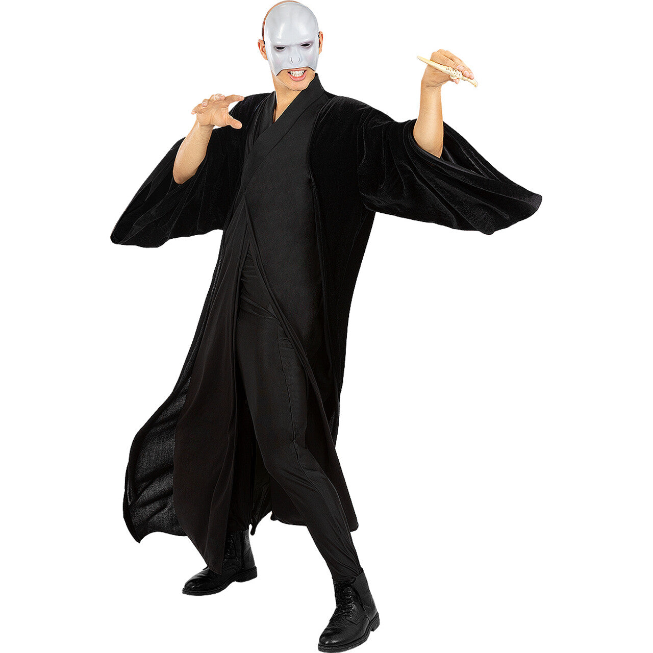 Op deze afbeelding zie je een Kostuums, van het merk Funidelia. Voldemort Harry Potter Man Kostuum