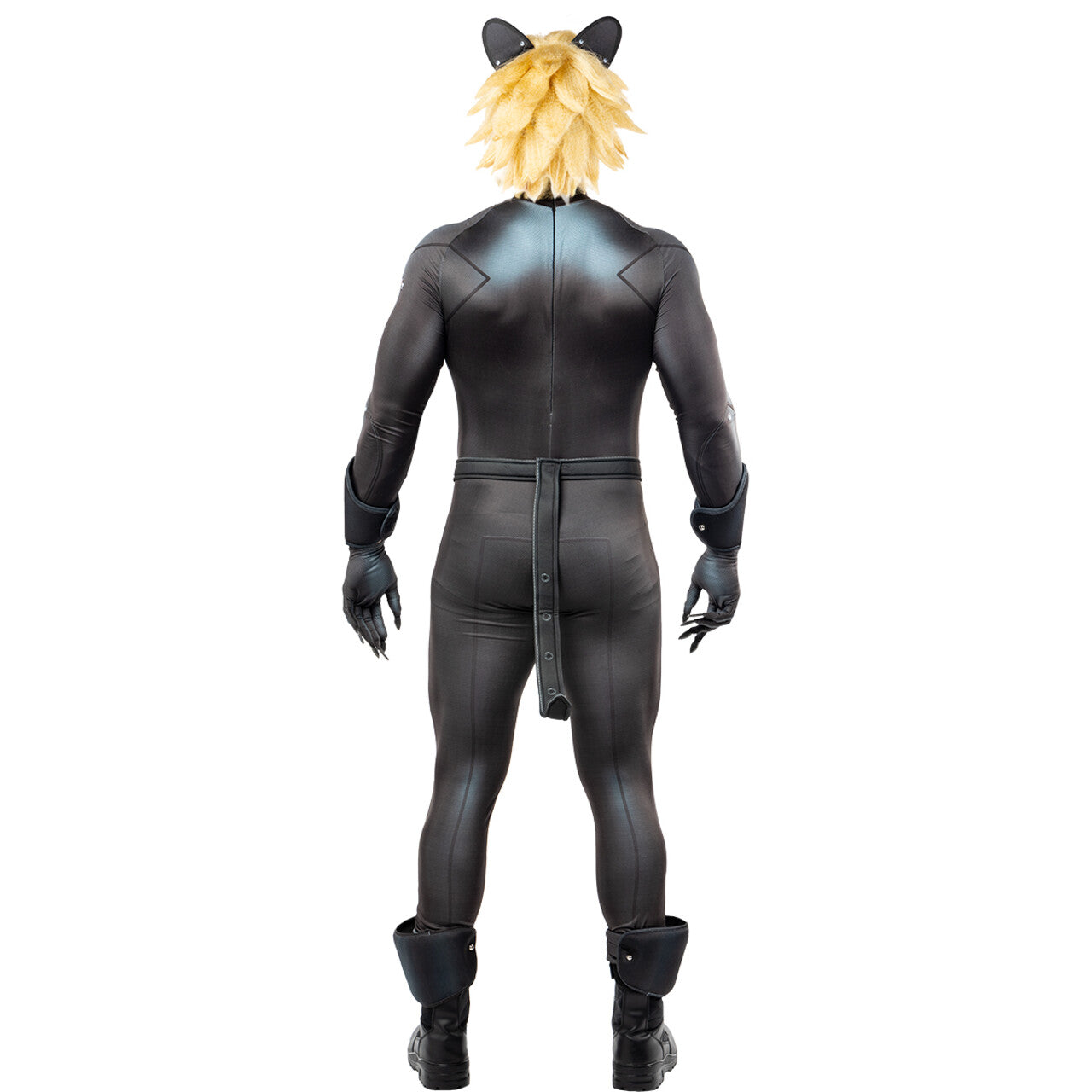Op deze afbeelding zie je een Kostuums, van het merk Funidelia. Kattige Cat Noir - Miraculous Ladybug Man Kostuum