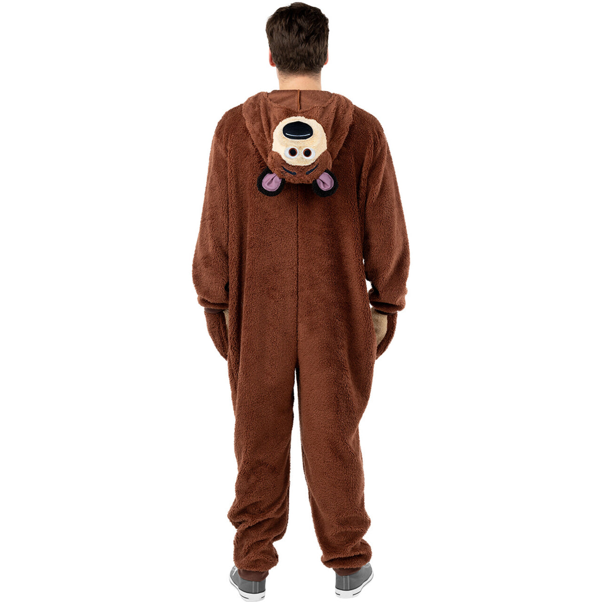 Op deze afbeelding zie je een Kostuums, van het merk Funidelia. Grote Vriendelijke Beer Masha And The Bear Man Kostuum