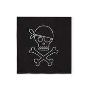 Op deze afbeelding zie je een Decoratie, van het merk Funidelia. 16 Piraten Party Servetten 33 X 33cm