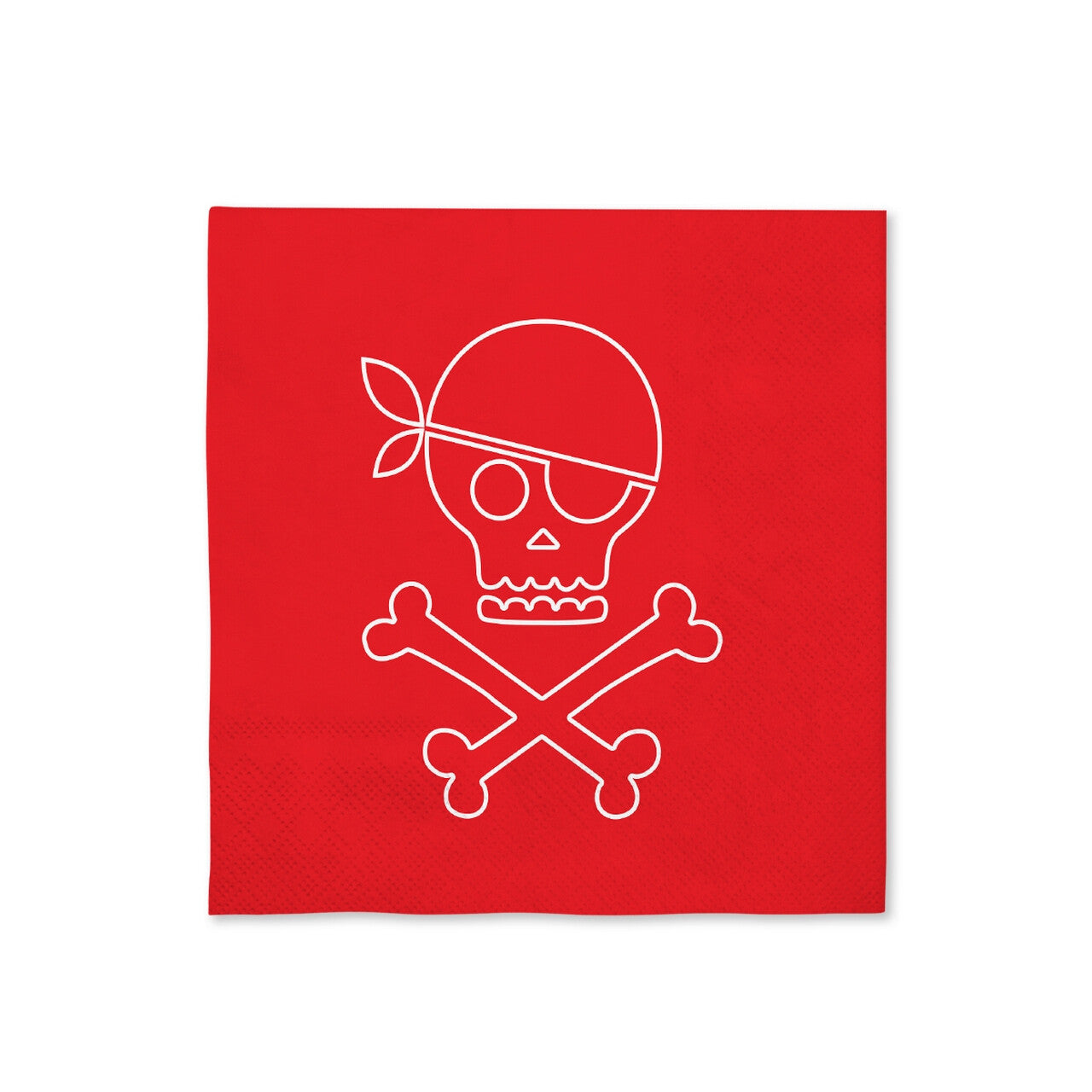 Op deze afbeelding zie je een Decoratie, van het merk Funidelia. 16 Piraten Party Servetten 33 X 33cm