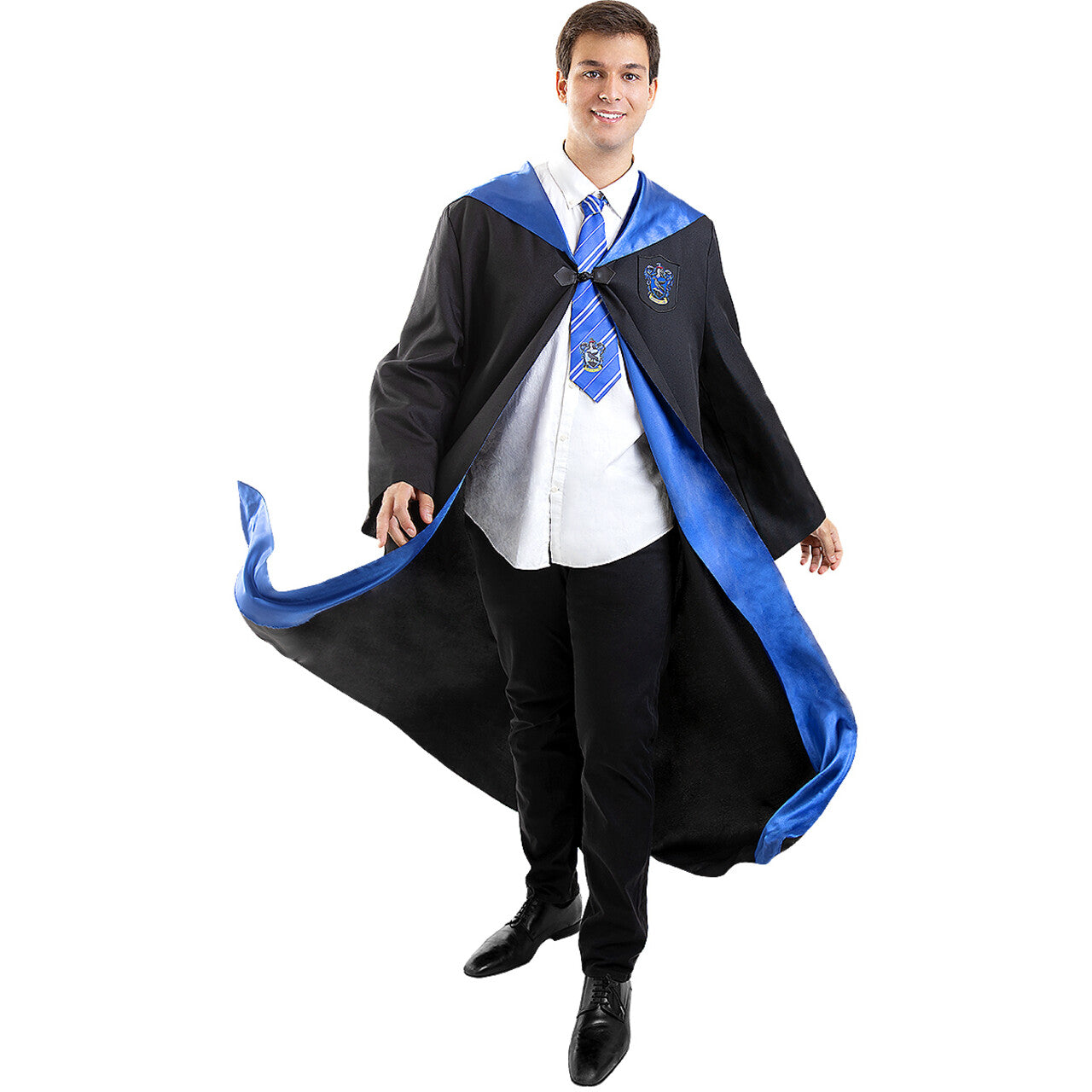 Op deze afbeelding zie je een Accessoires, van het merk Funidelia. Ravenclaw Stropdas Harry Potter Blauw