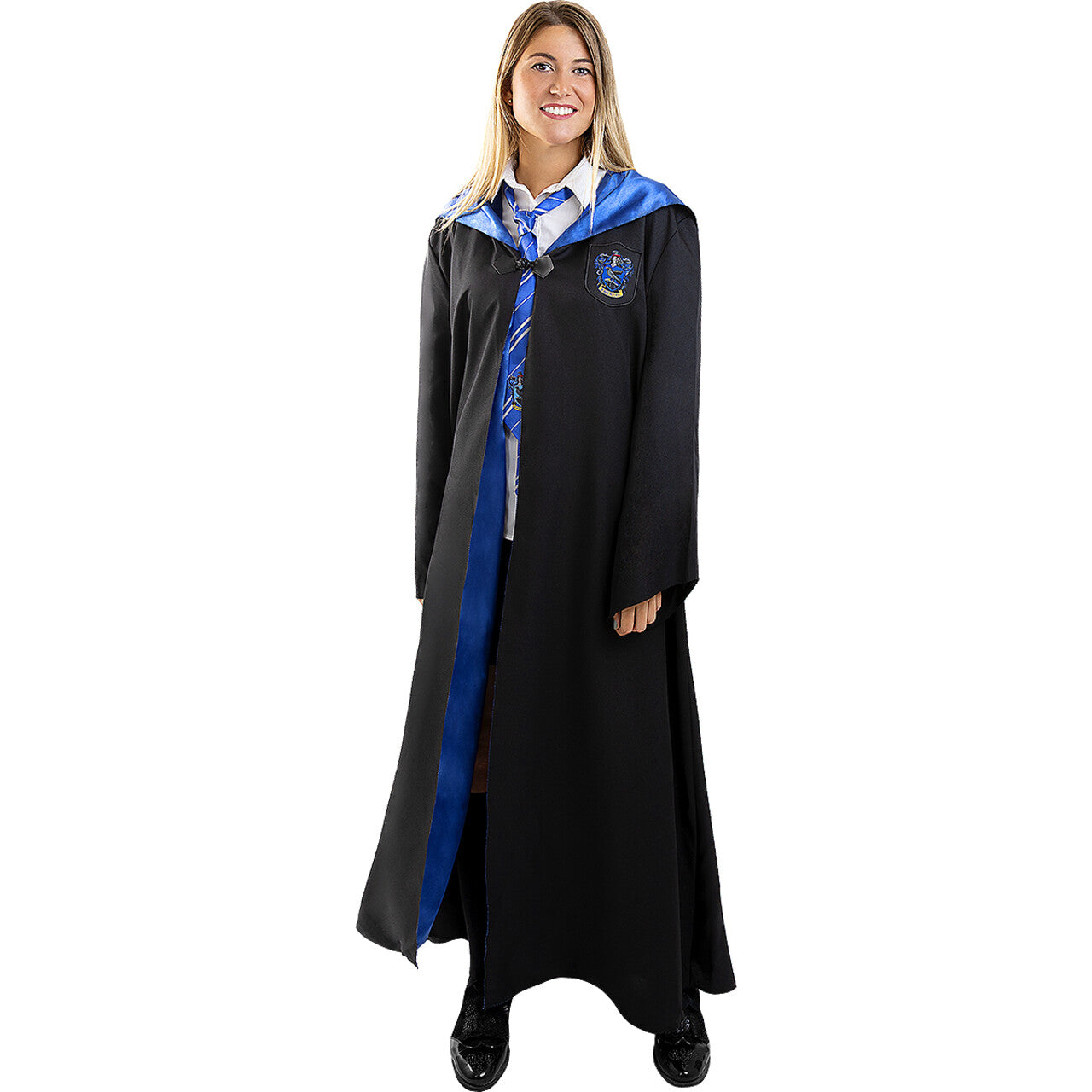 Op deze afbeelding zie je een Accessoires, van het merk Funidelia. Ravenclaw Stropdas Harry Potter Blauw