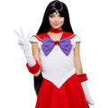Mars Sailor Moon Pruik Zwart Paars
