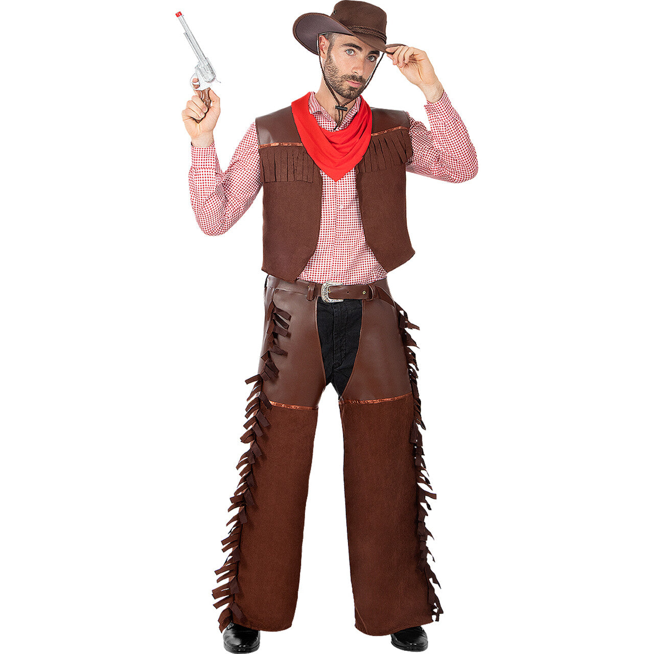 Op deze afbeelding zie je een Accessoires, van het merk Funidelia. Pistool Met Holster Sheriff
