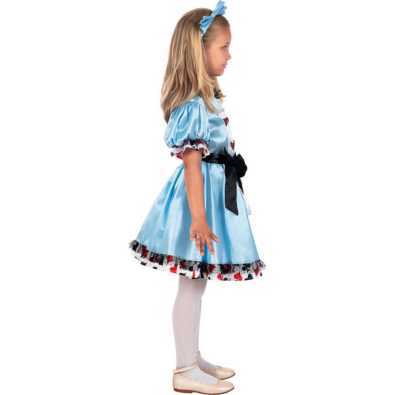 Op deze afbeelding zie je een Kostuums, van het merk Funidelia. Alice In Wonderschoonland Meisje Kostuum