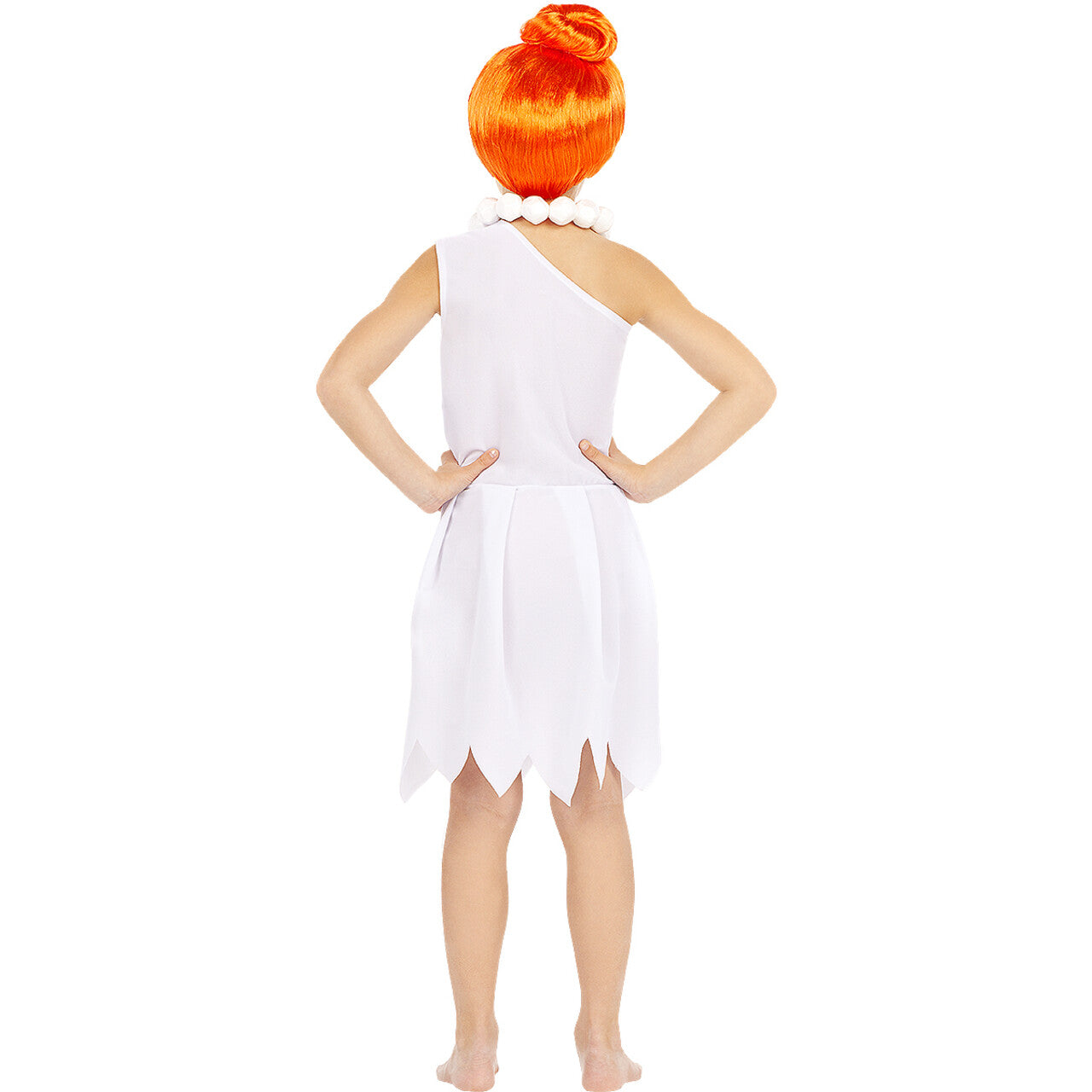 Op deze afbeelding zie je een Kostuums, van het merk Funidelia. Wilma Flintstone In Haar Jonge Oerjaren Meisje Kostuum