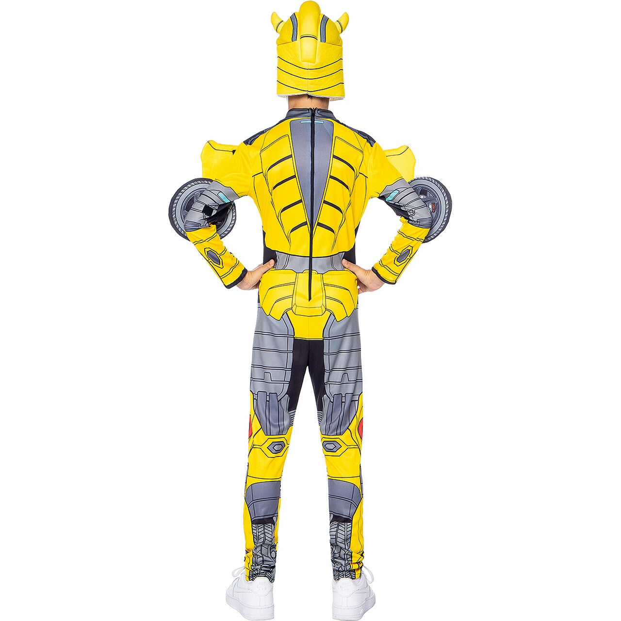 Op deze afbeelding zie je een Kostuums, van het merk Funidelia. Bumblebee Van Auto Tot Robot Transformers Jongen Kostuum