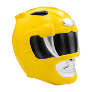 Op deze afbeelding zie je een Accessoires, van het merk Funidelia. Sabeltand Gele Power Ranger Helm