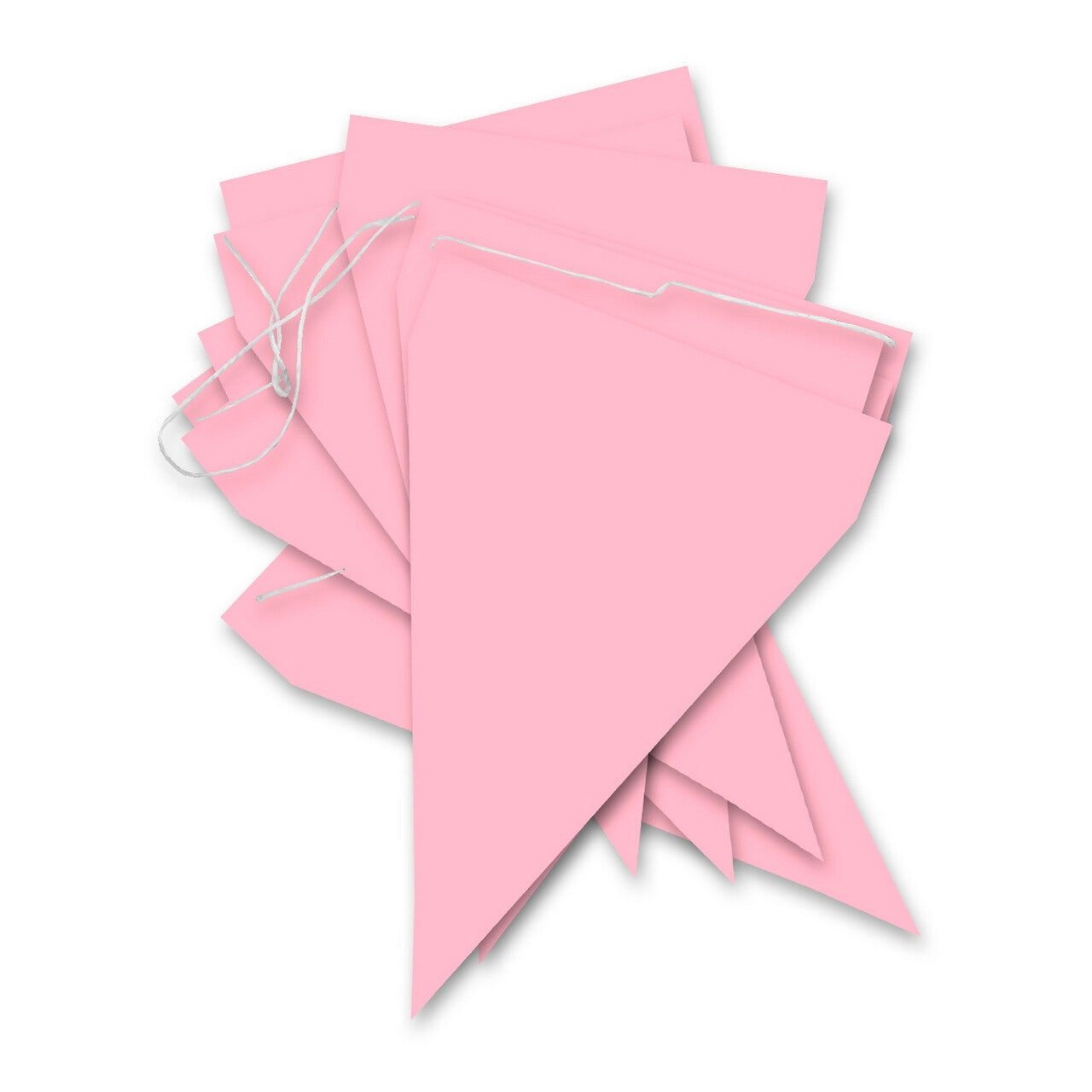 Op deze afbeelding zie je een Decoratie, van het merk Funidelia. Baby Roze Vlaggenlijn 3 M