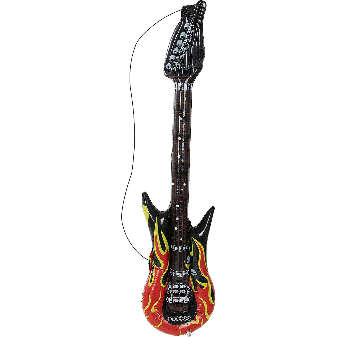 Op deze afbeelding zie je een Accessoires, van het merk Funidelia. Fire Rock Gitaar Opblaasbaar
