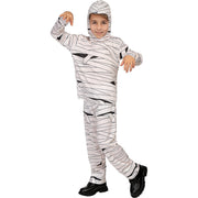Op deze afbeelding zie je een Kostuums, van het merk Funidelia. Zeer Ingewikkelde Mummie Kind Kostuum