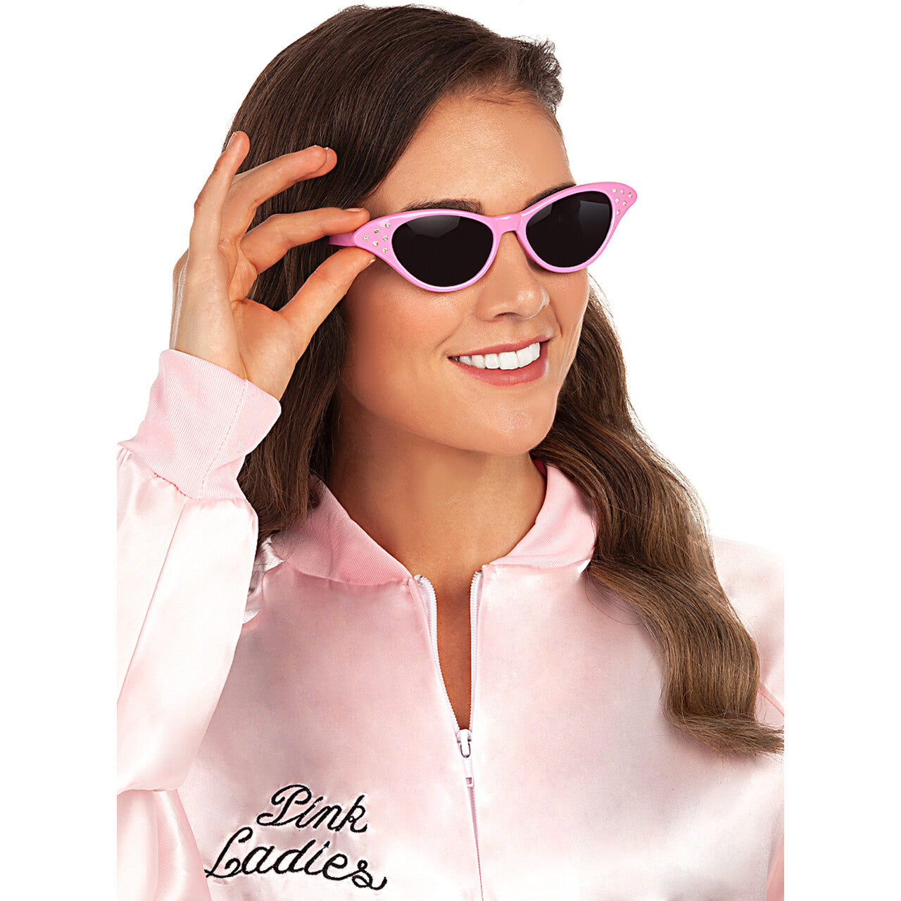Op deze afbeelding zie je een Accessoires, van het merk Funidelia. 50s Style Zonnebril Pink Beauty