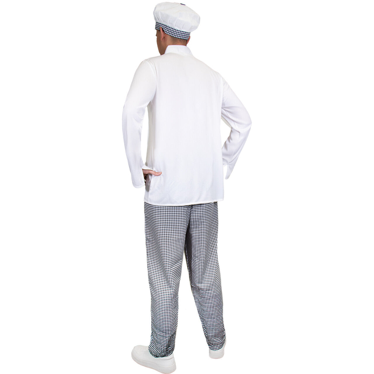 Op deze afbeelding zie je een Kostuums, van het merk Funidelia. Master Sterren Chef Kok Unisex Kostuum